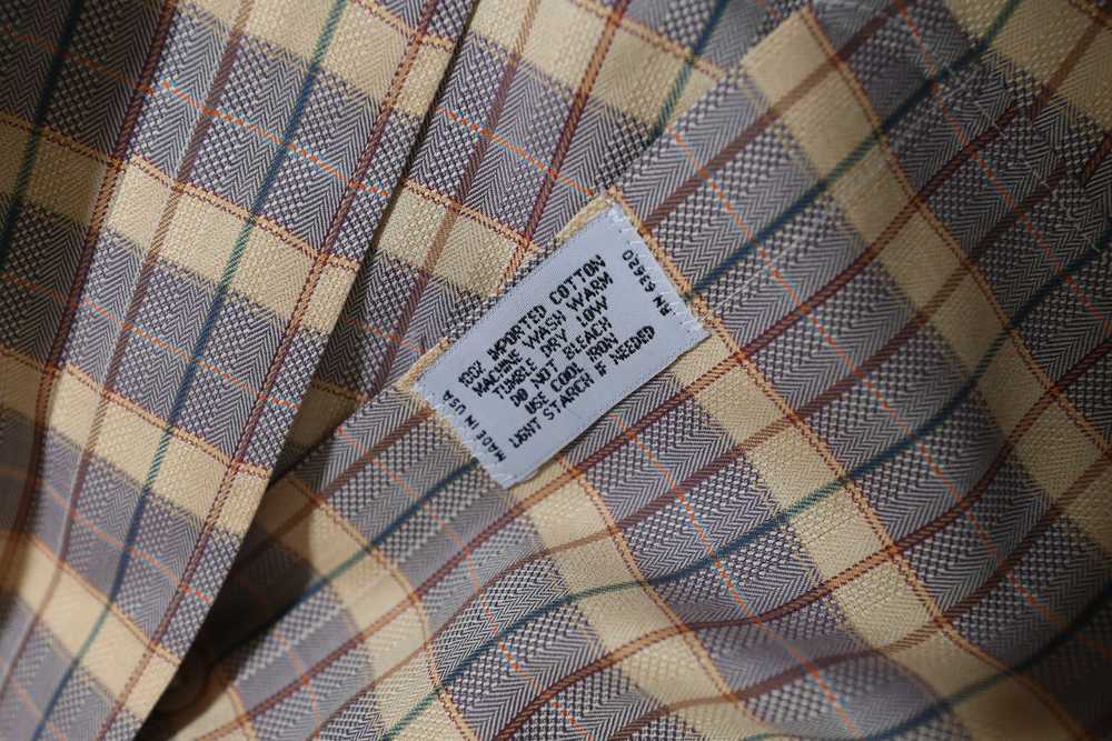 Burberry Burberry Plaid Button-down Shirt (XL) - image 8