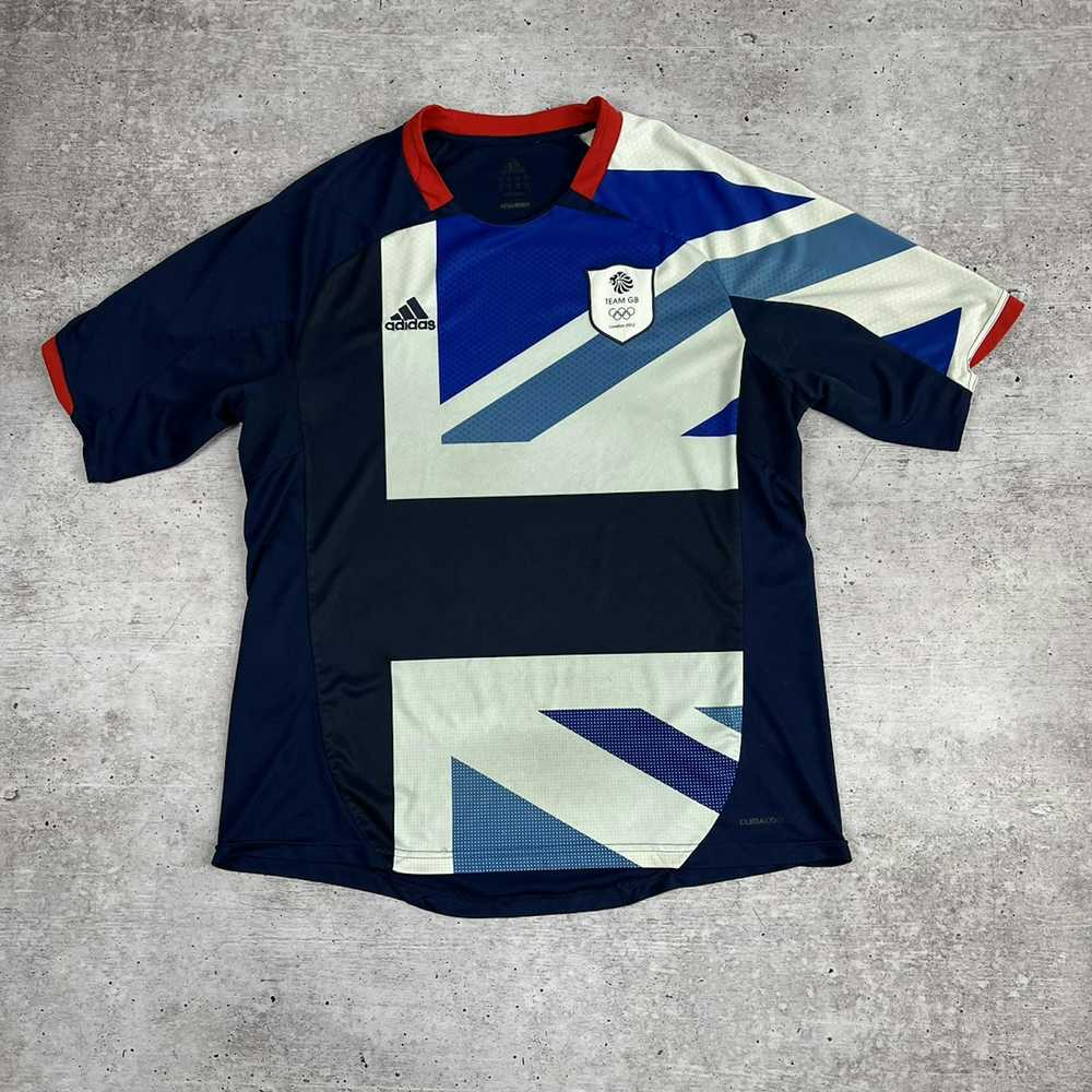 Adidas × Soccer Jersey × Vintage Adidas Team GB L… - image 1