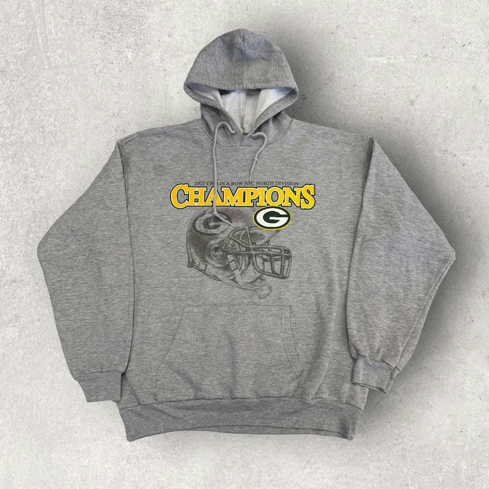 NFL × Vintage Vintage Green Bay Packers hoodie - image 1