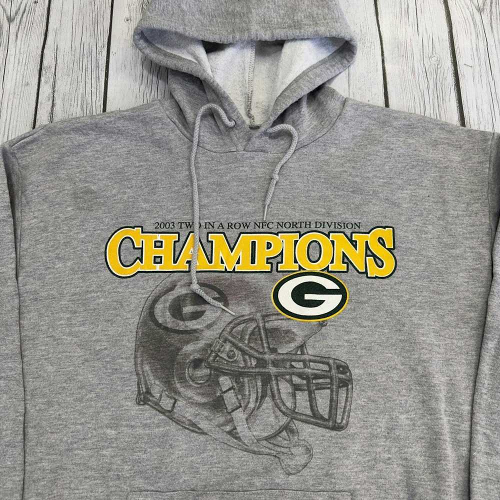 NFL × Vintage Vintage Green Bay Packers hoodie - image 3