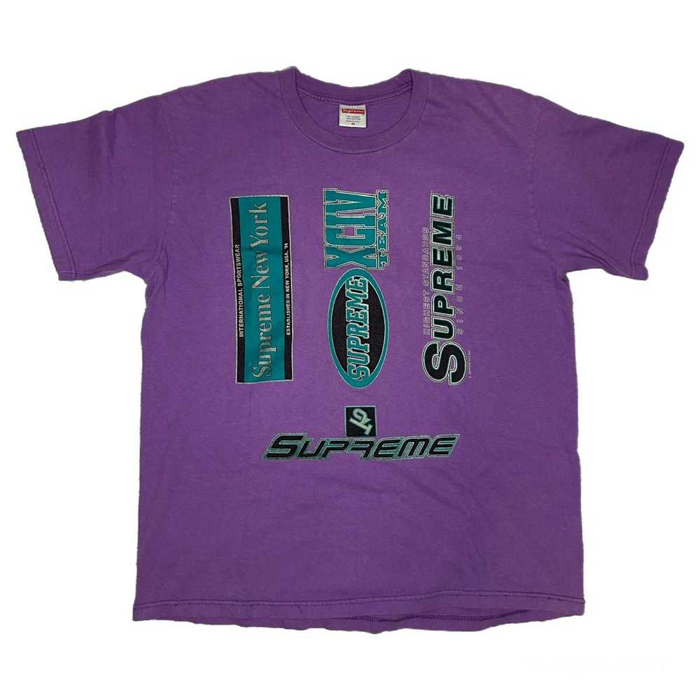 Streetwear × Supreme Supreme Multi Logo Tee - image 1