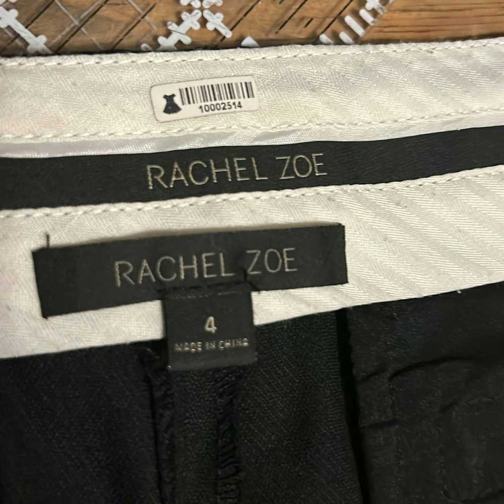 Rachel Zoe Rachel Zoe Mid-Rise Wool-Blend Flared … - image 5