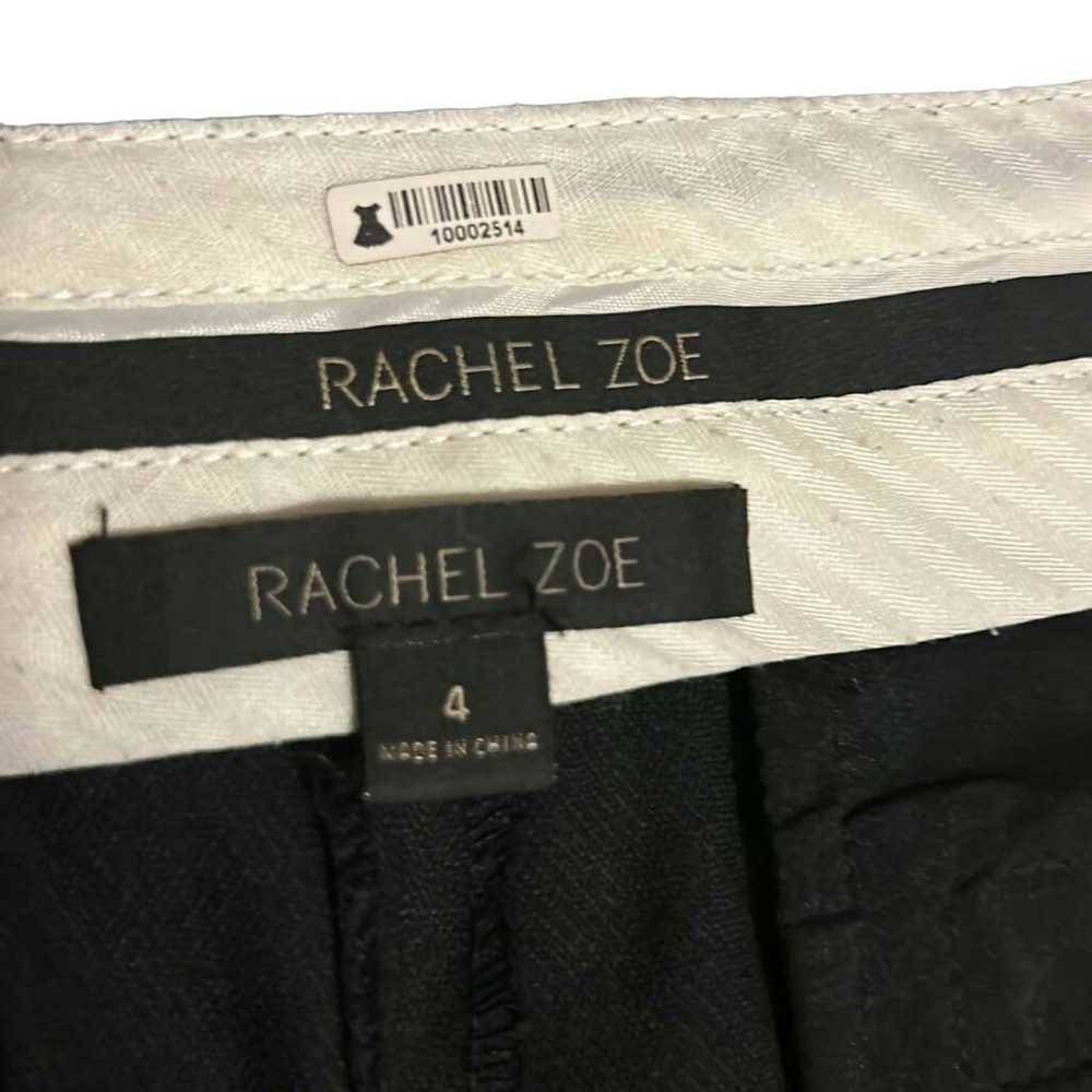 Rachel Zoe Rachel Zoe Mid-Rise Wool-Blend Flared … - image 7