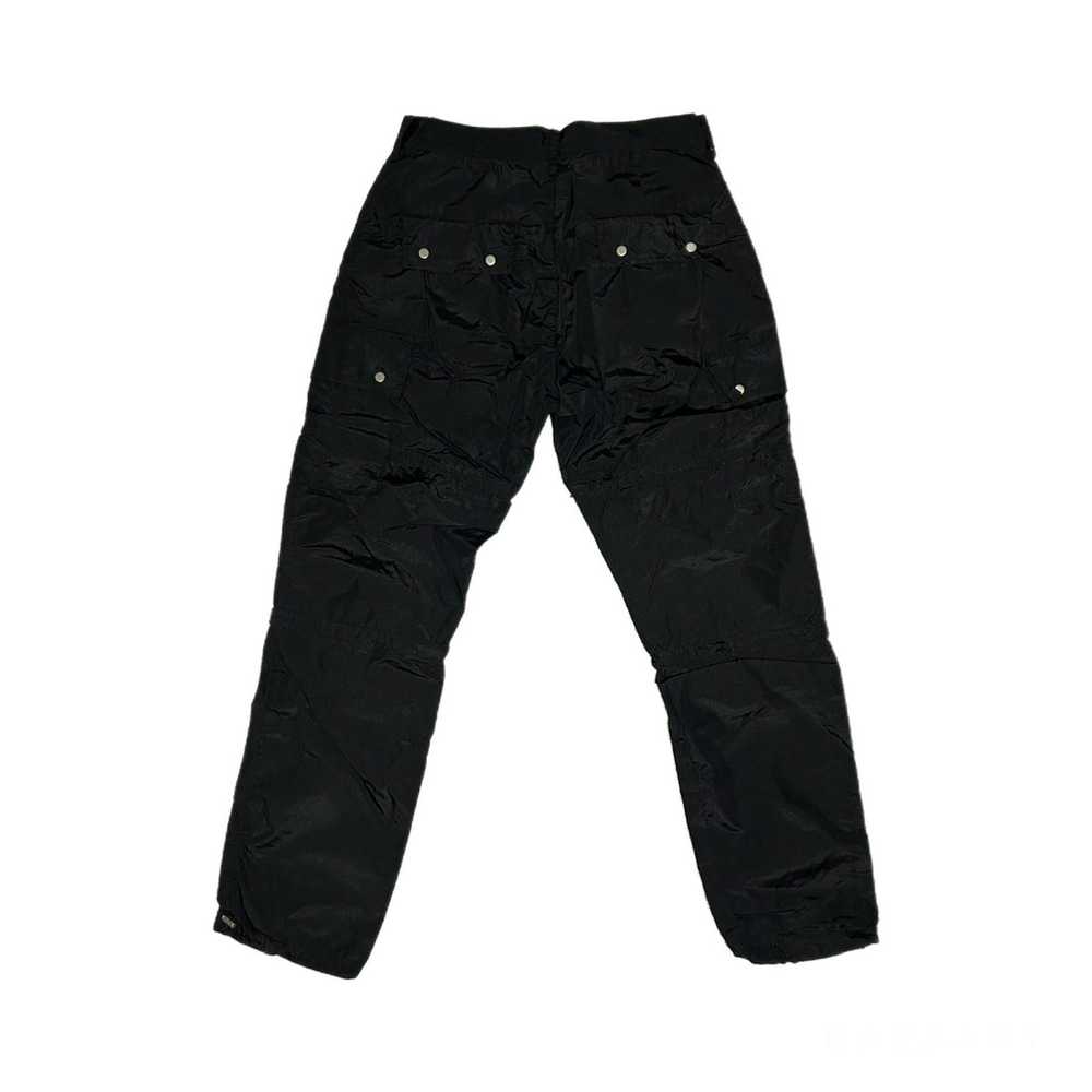 Lined Nylon Pants - Black, mnml