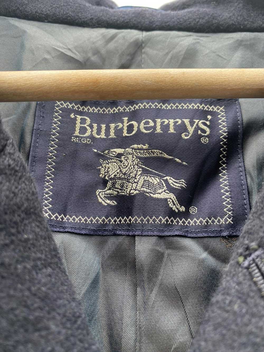 Burberry × Cashmere & Wool × Vintage 90s VTG BURB… - image 8