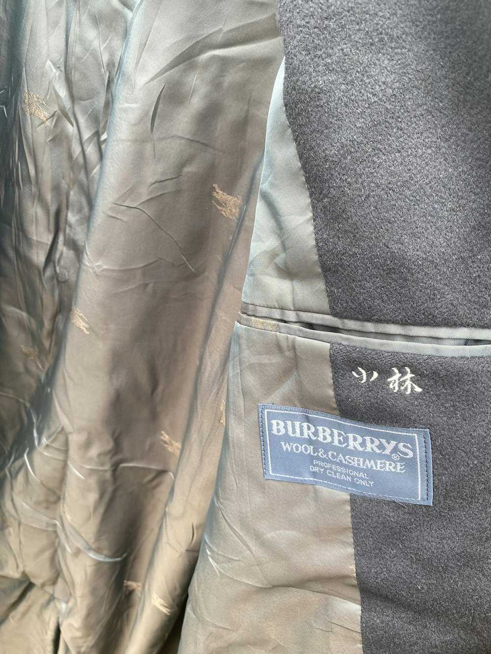 Burberry × Cashmere & Wool × Vintage 90s VTG BURB… - image 9