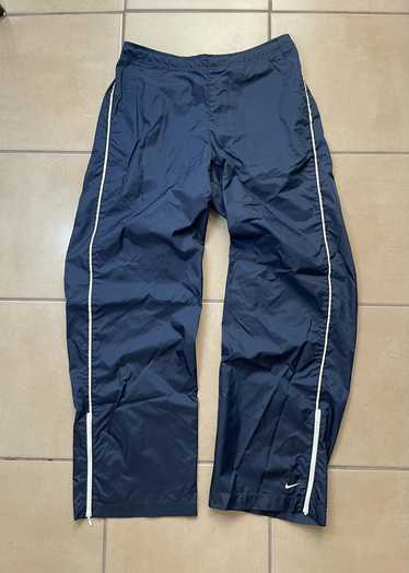 Vintage Nike Track Pants Royal Blue Nylon Joggers Subtle
