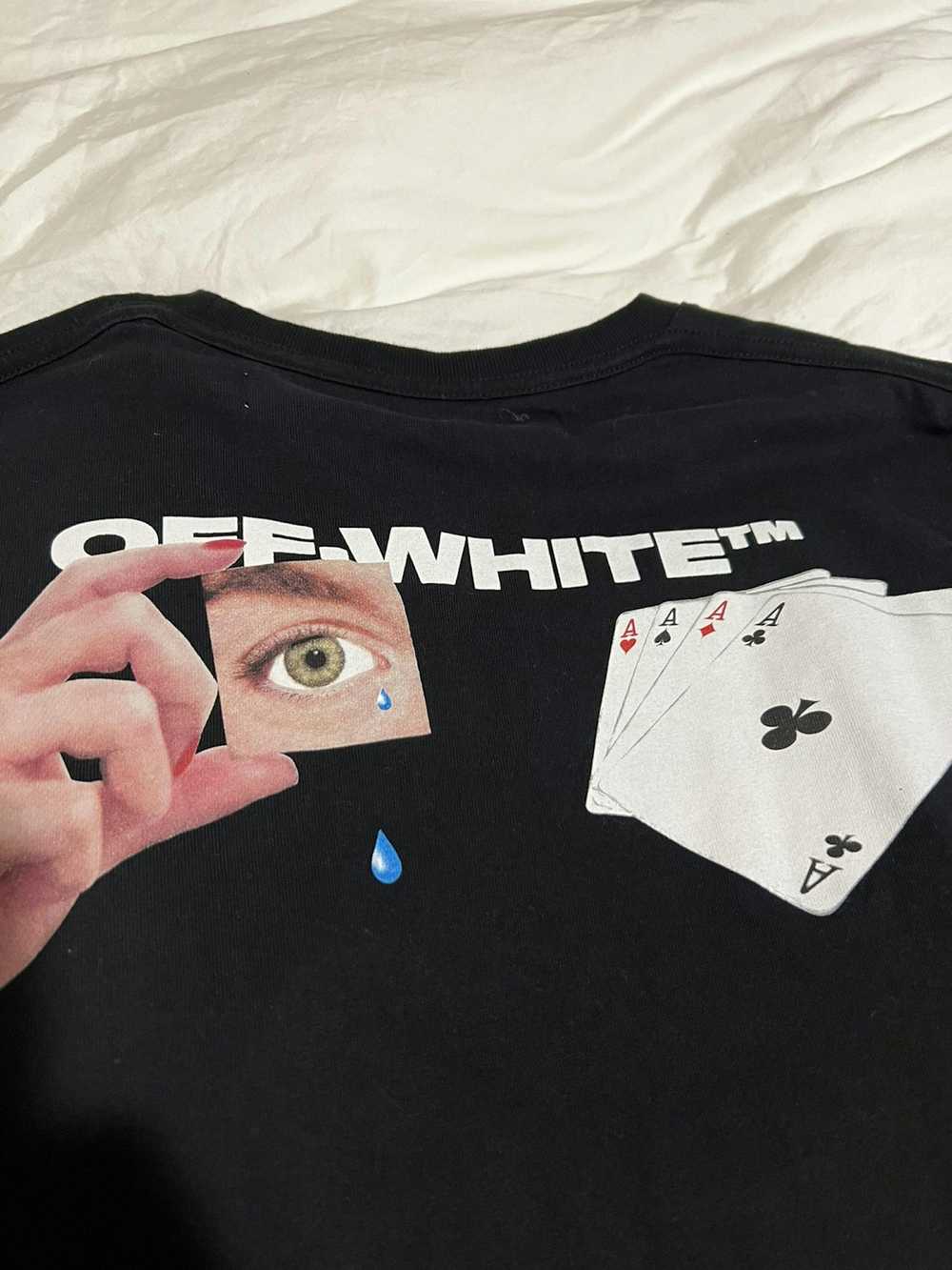 Off-White Off White F/W 2020 Diagonal Cards Tee - image 3