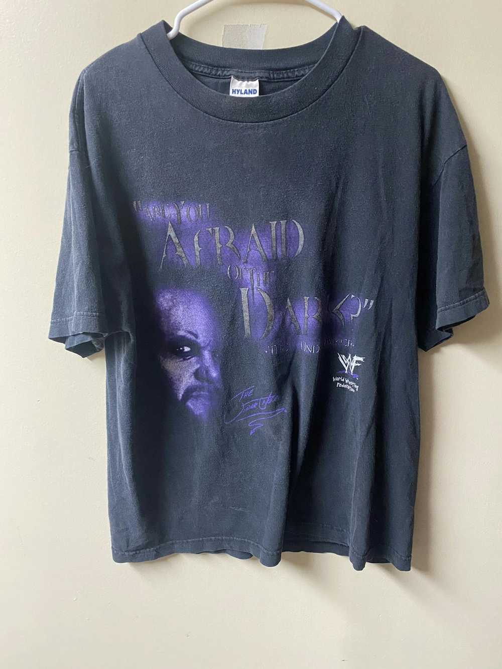 Vintage × Wwe × Wwf Vintage 90s WWF undertaker tee - image 1