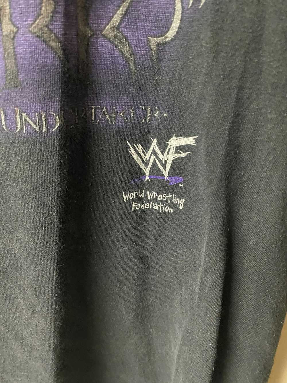 Vintage × Wwe × Wwf Vintage 90s WWF undertaker tee - image 3