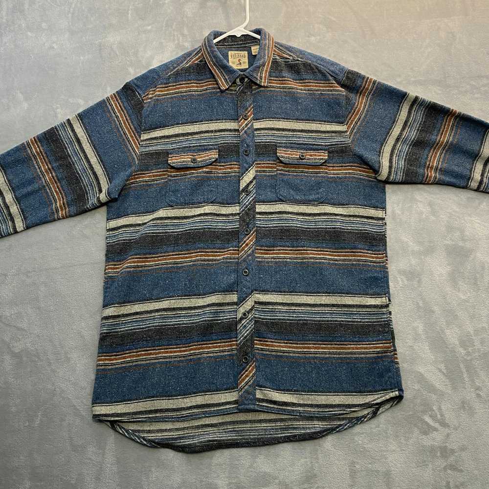 Redhead Shirt XLT Striped Heavy Flannel Navajo Bl… - image 5