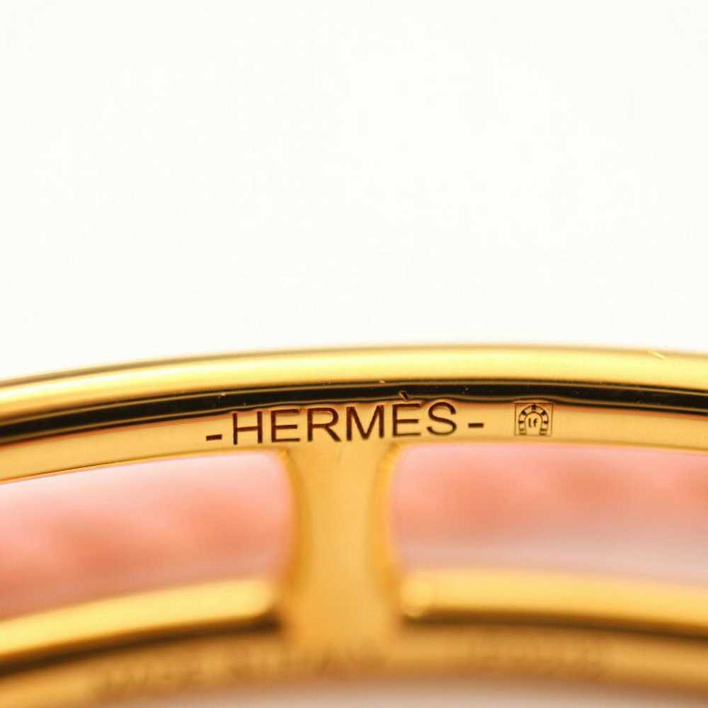 Hermes HERMES Luli Bracelet Size T2 Leather Metal… - image 3