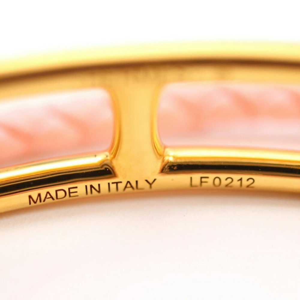 Hermes HERMES Luli Bracelet Size T2 Leather Metal… - image 4