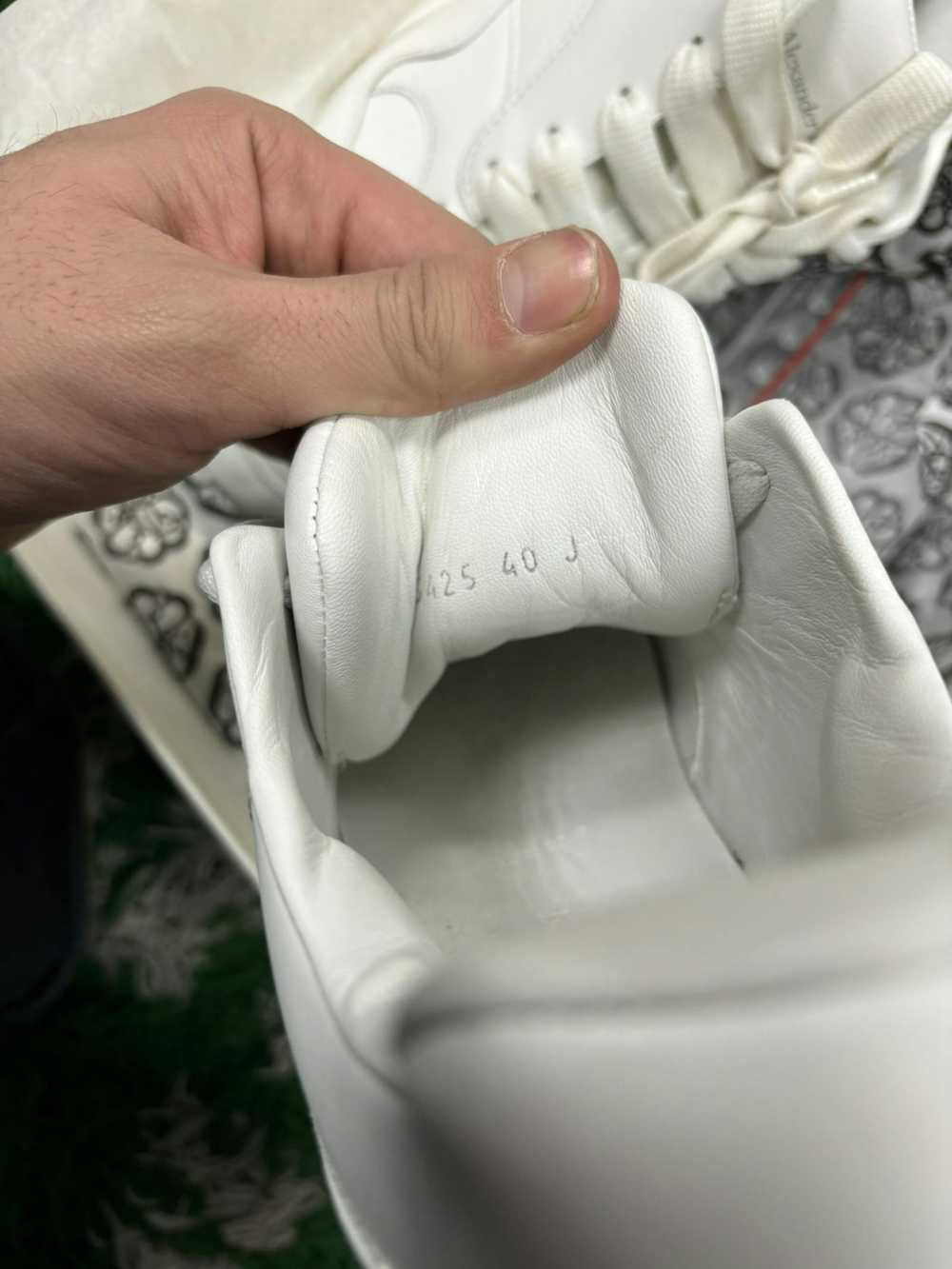 Alexander McQueen Alexander McQueen White Sneaker… - image 4