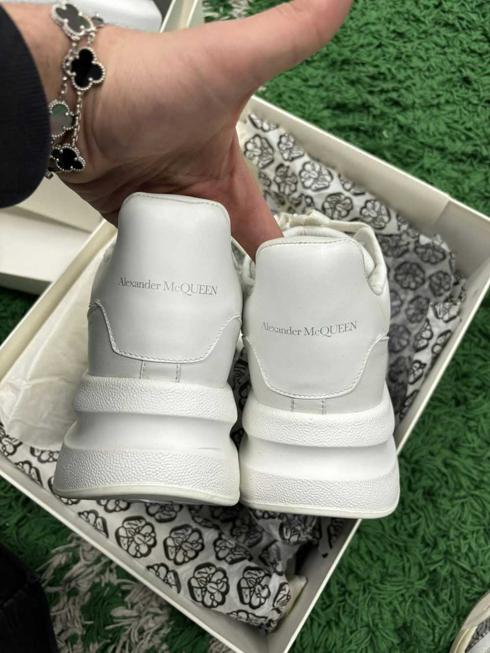 Alexander McQueen Alexander McQueen White Sneaker… - image 5