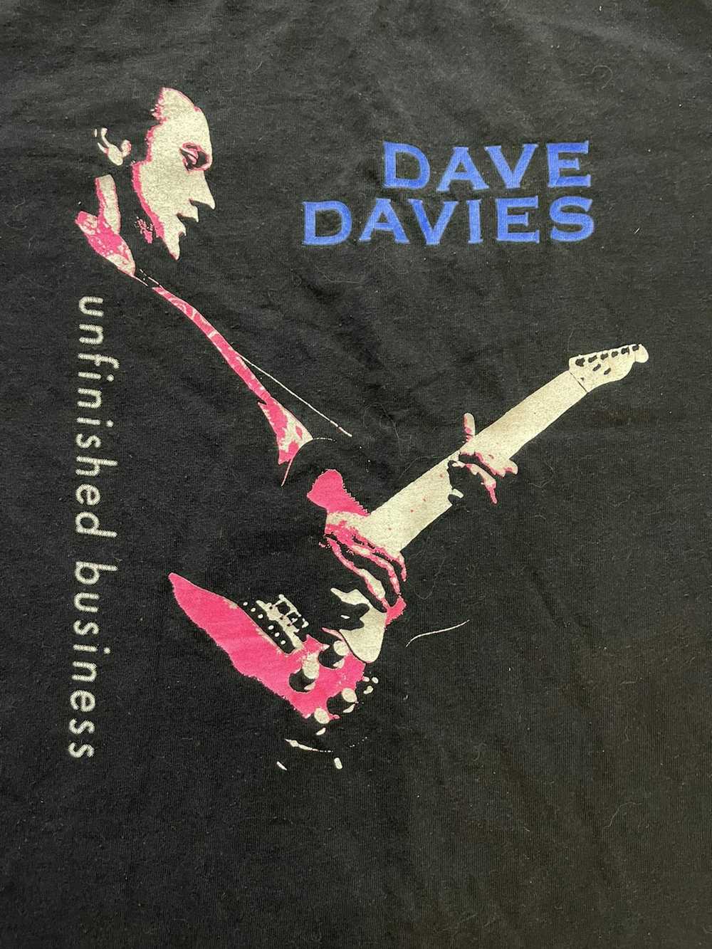 Band Tees × Made In Usa × Vintage Dave Davies vin… - image 2