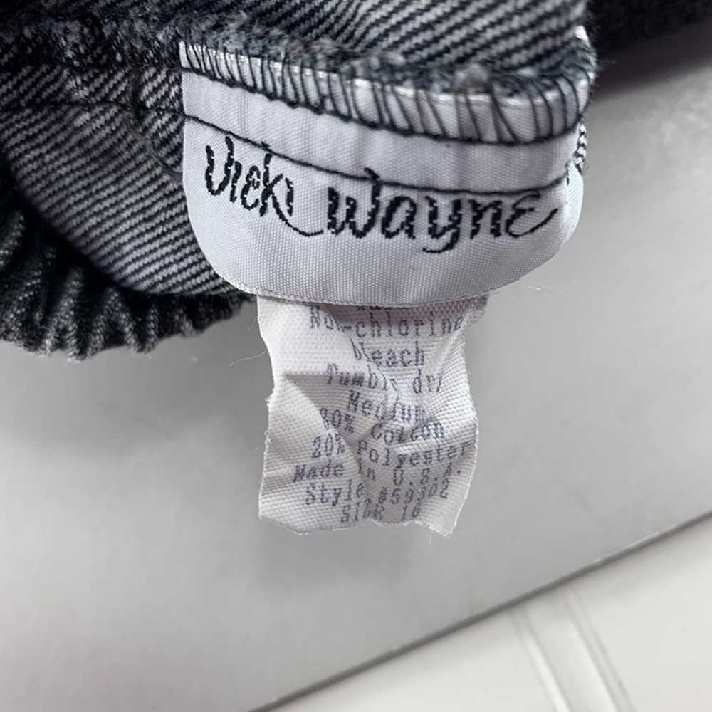 Vicki Wayne's Black Elastic Waist Pull On Jeans 1… - image 5