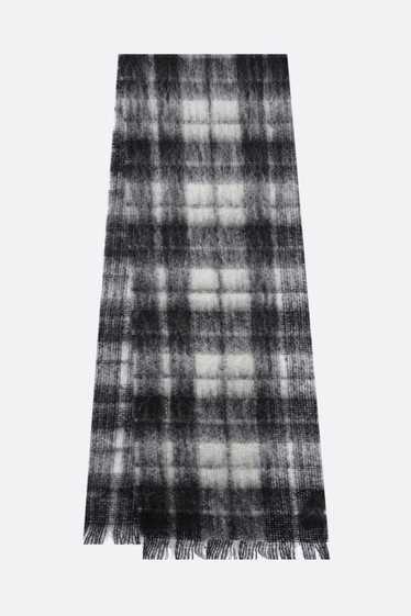 Saint Laurent Paris SAINT LAURENT CHECK MOHAIR WOO