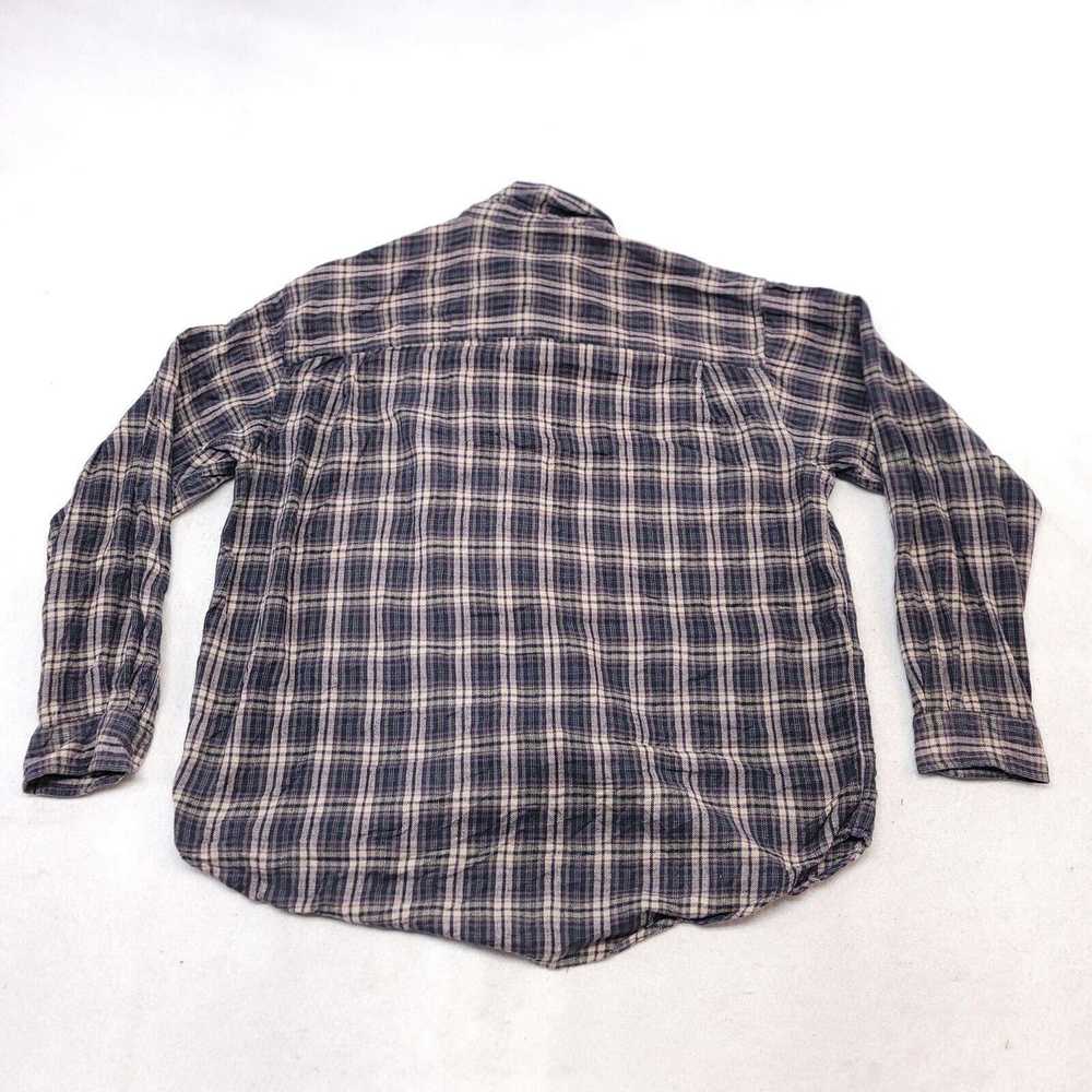 Arrow Arrow Tartan Flannel Shirt Mens Size Large … - image 10