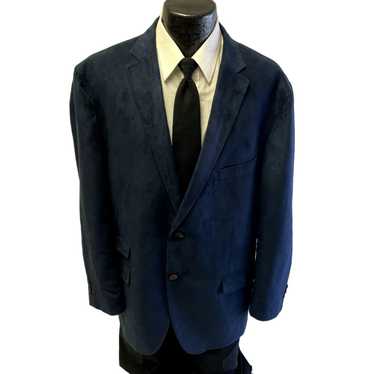 Alan Flusser Alan Flusser Blue Sport Coat Unstruc… - image 1