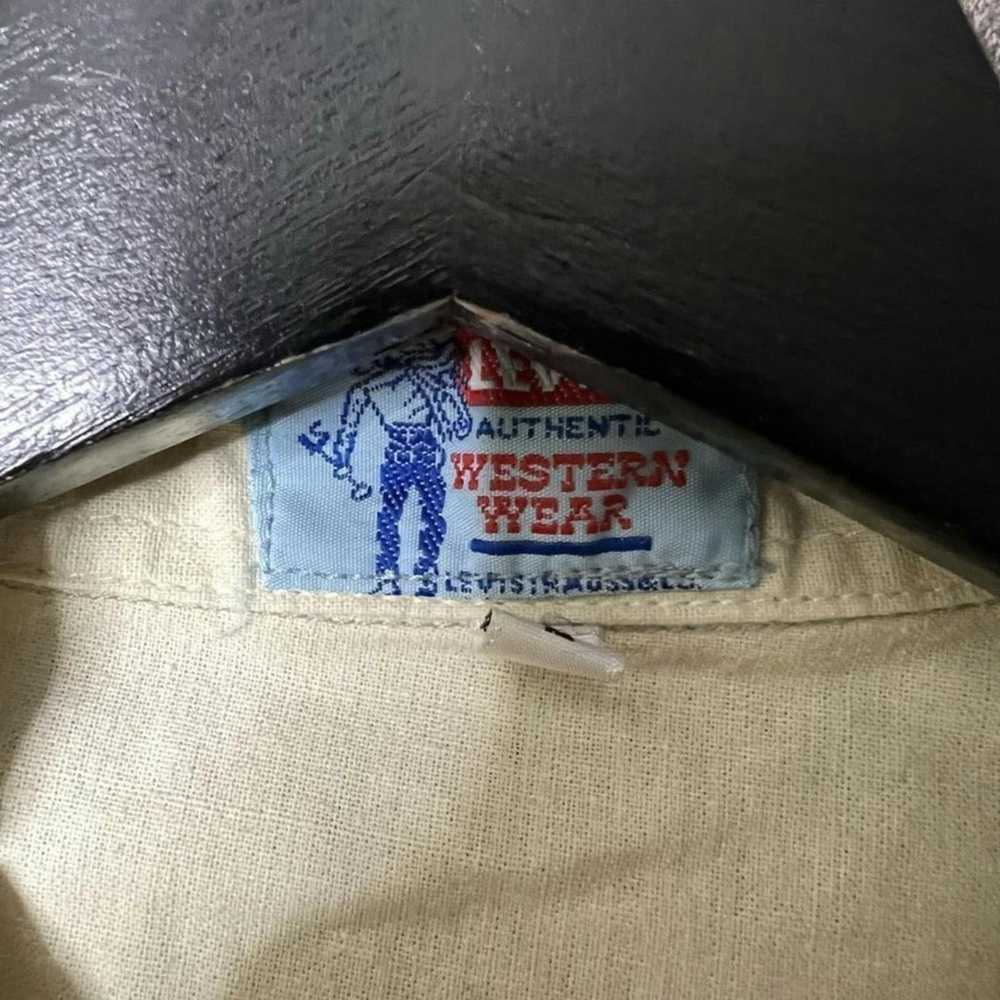 Levi's × Vintage Vintage Levi’s Western Wear Butt… - image 7