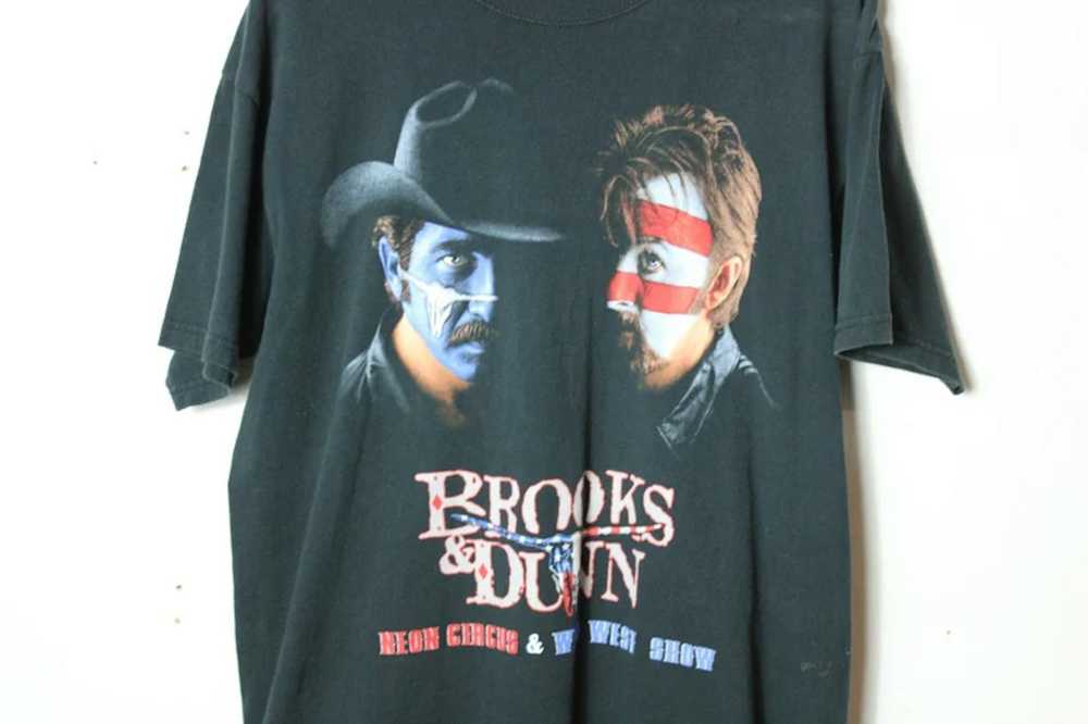 Anvil × Band Tees × Vintage Brooks Dunn T-Shirt /… - image 2