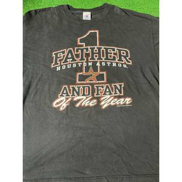 MLB Houston Astros Number One Dad Fan Tee Size XL… - image 1