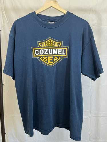 Vintage Vintage Cozumel Harley-Davidson Parody Dis