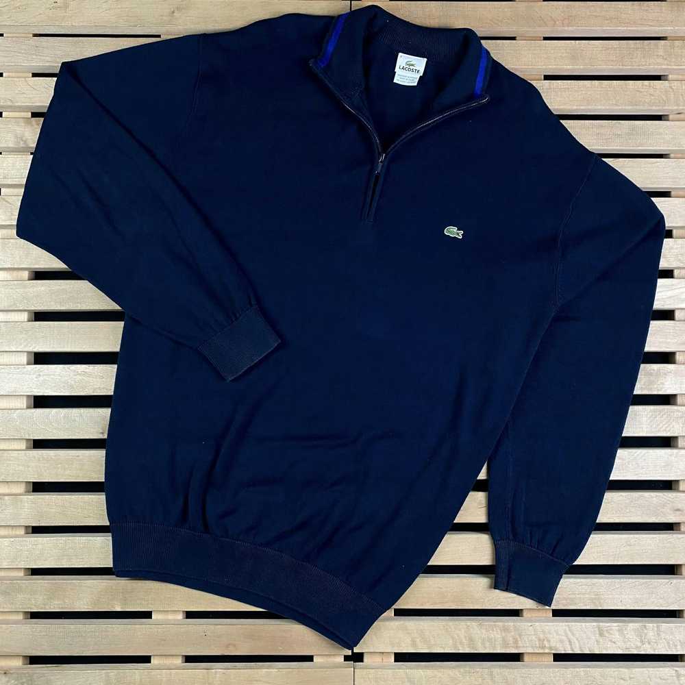 Lacoste × Luxury × Vintage Mens Sweatshirt Pullov… - image 1