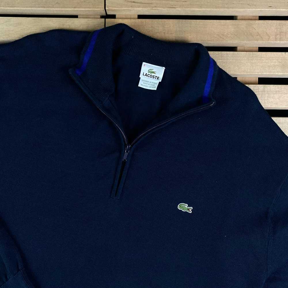 Lacoste × Luxury × Vintage Mens Sweatshirt Pullov… - image 2