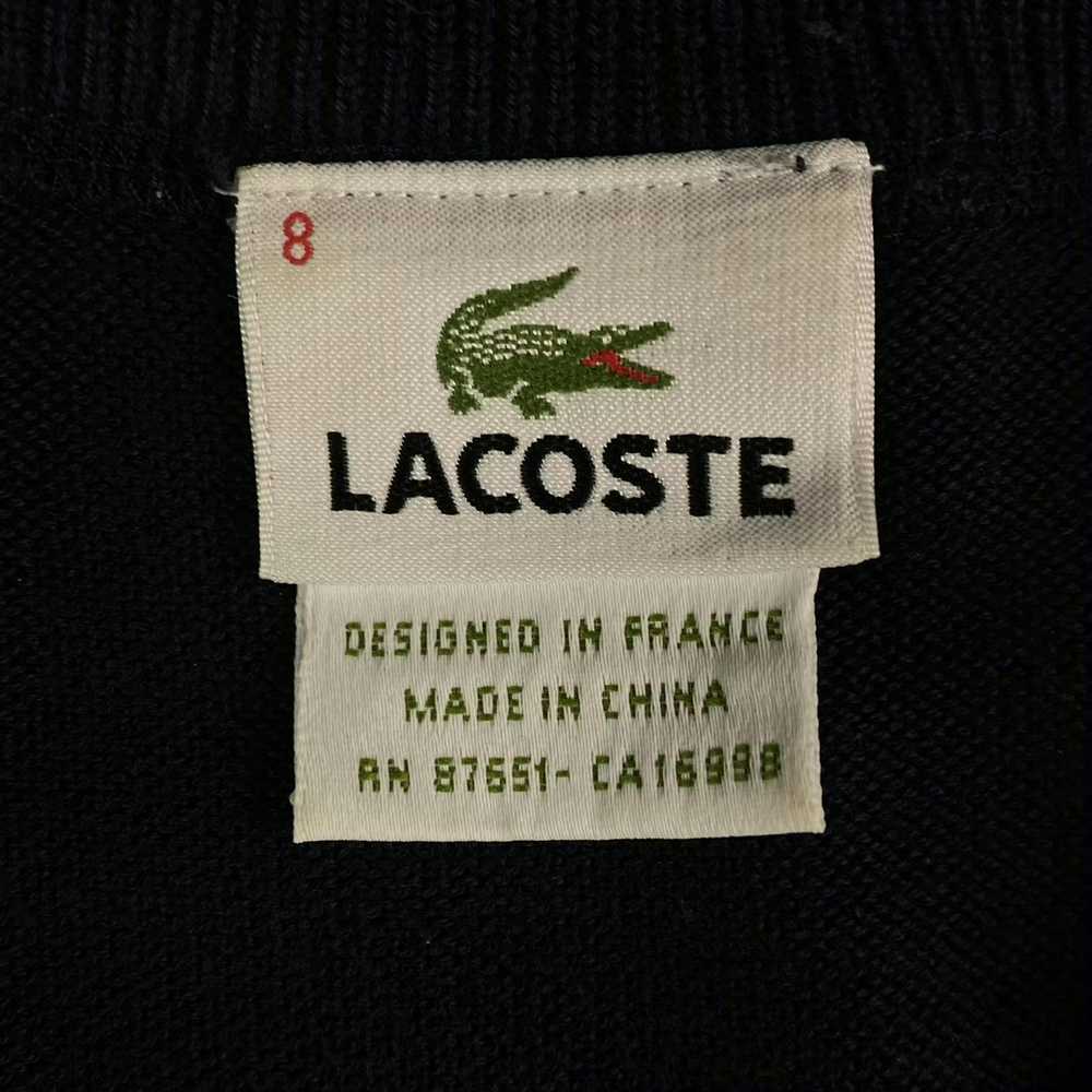 Lacoste × Luxury × Vintage Mens Sweatshirt Pullov… - image 4