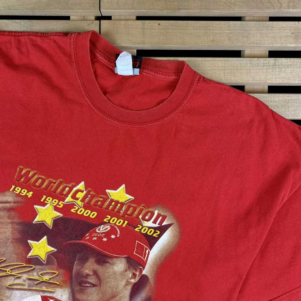 Racing × Vintage Mens T-Shirt Michael Schumacher … - image 2