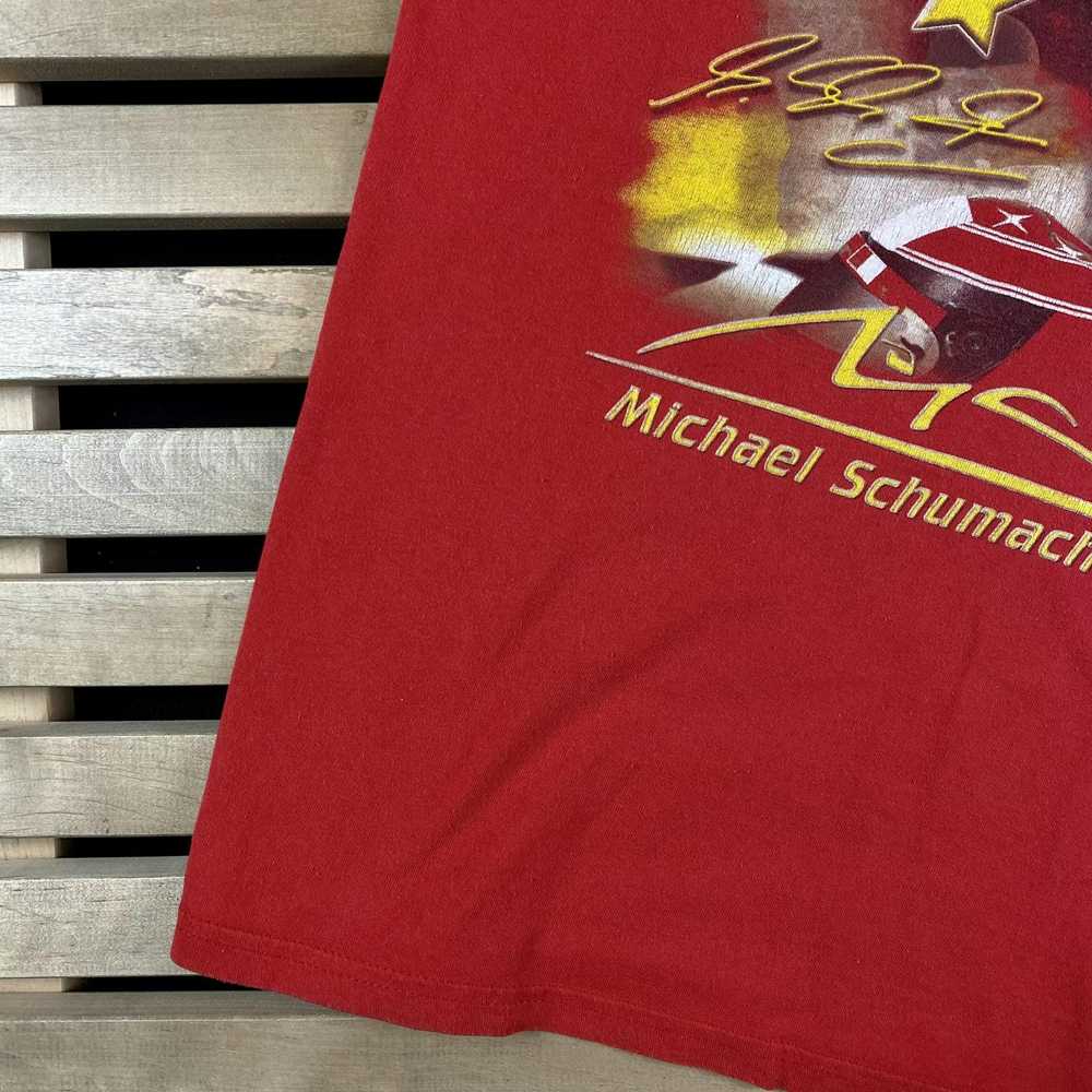 Racing × Vintage Mens T-Shirt Michael Schumacher … - image 3