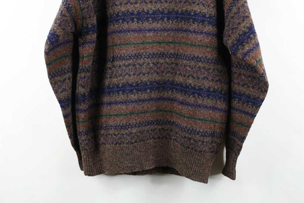 Orvis × Vintage Vintage 90s Orvis Fair Isle Knit … - image 10