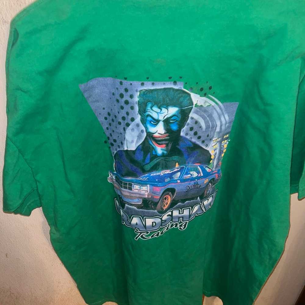 Vintage joker Bradshaw racing tee - image 4