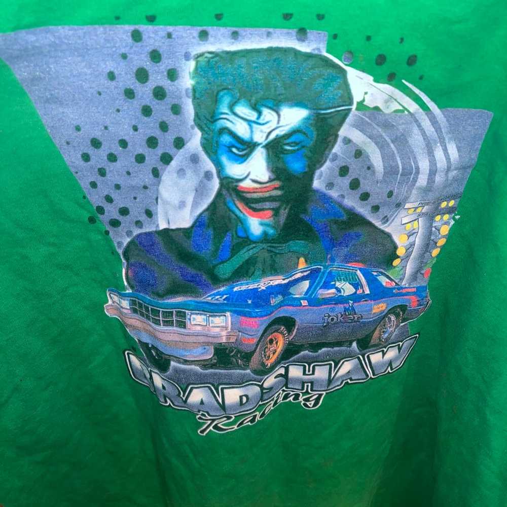 Vintage joker Bradshaw racing tee - image 5