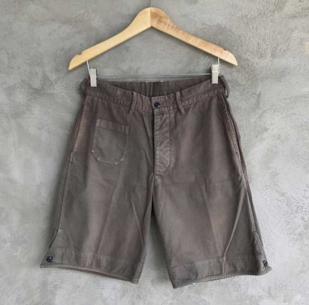 45rpm × Japanese Brand 45 rpm brown short pants - image 1