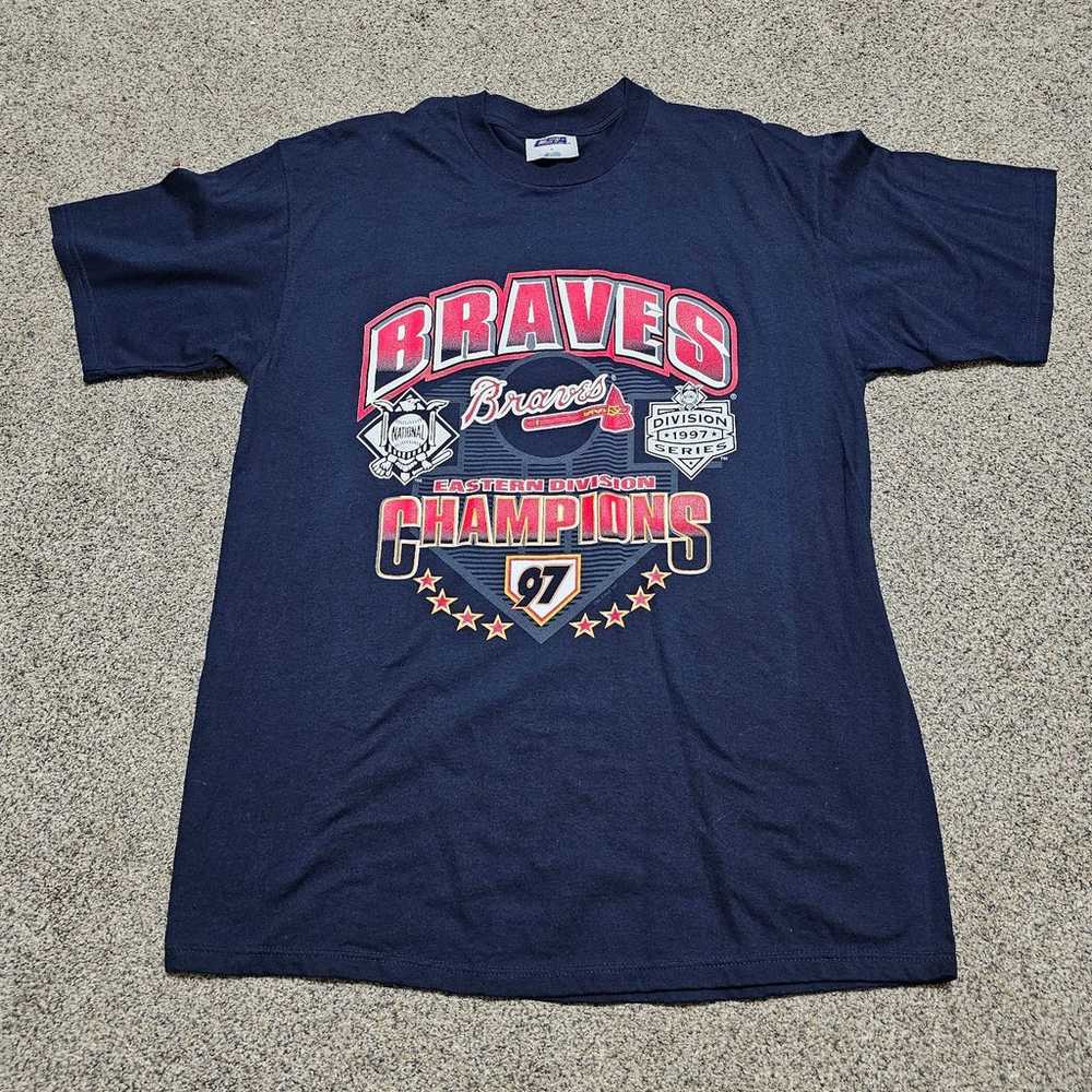 Vintage 1997 Atlantic Braves champion shirt - image 1