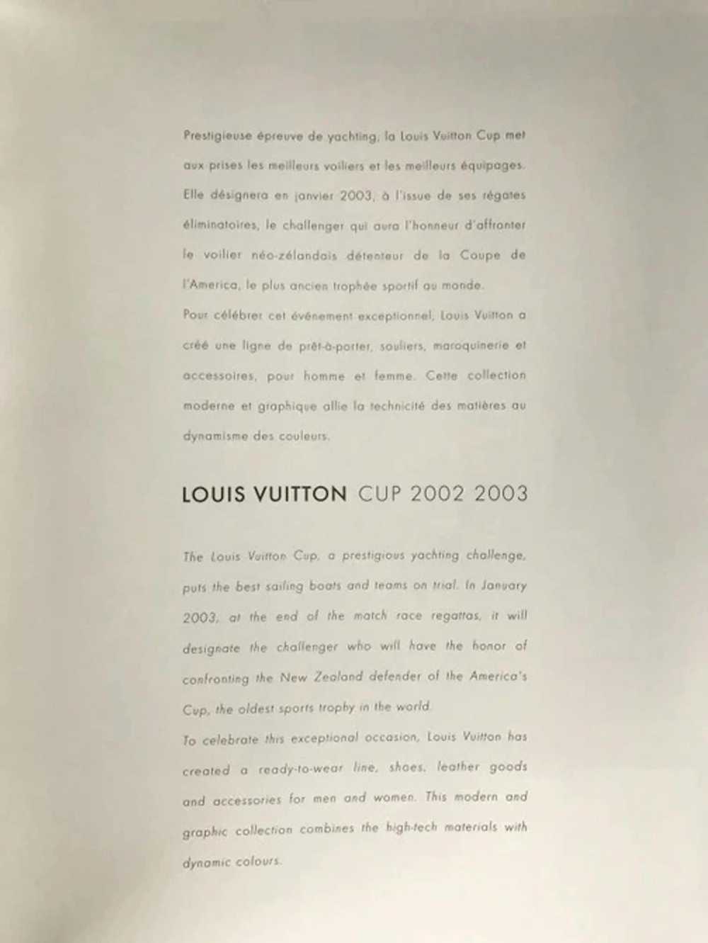 Louis Vuitton Louis Vuitton Cup 2002-03 Lookbook - image 2