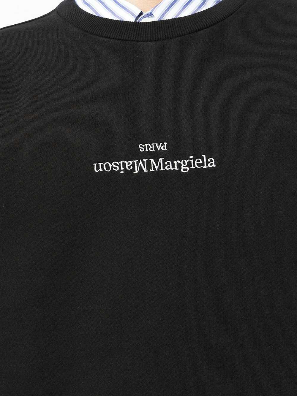 Maison Margiela MAISON MARGIELA Black Logo Embroi… - image 4