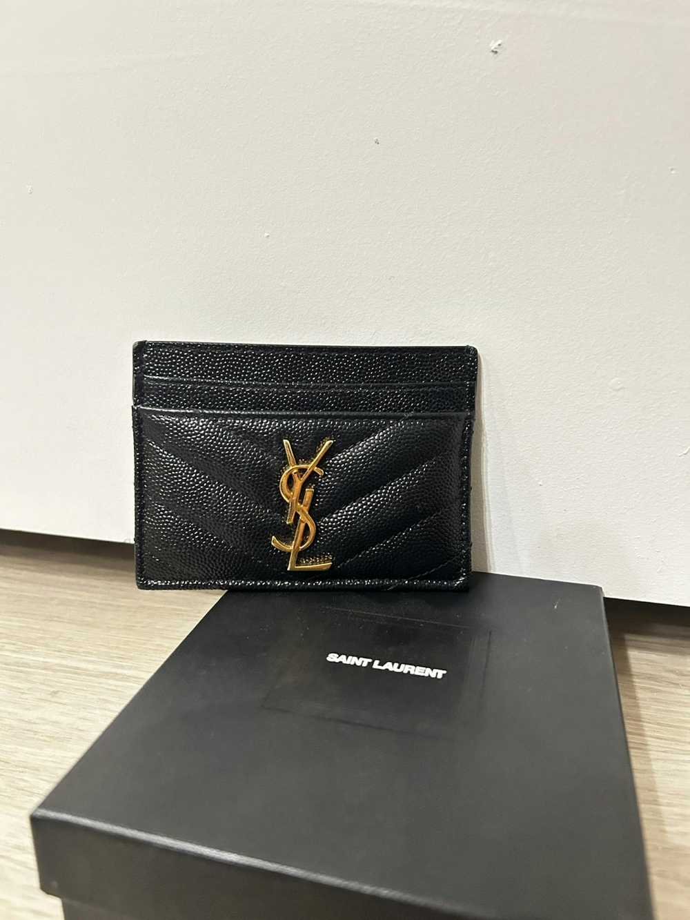 Yves Saint Laurent YSL Card Wallet - image 1