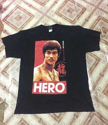 Bruce Lee × Vintage Vintage Bruce Lee Hero tshirt 