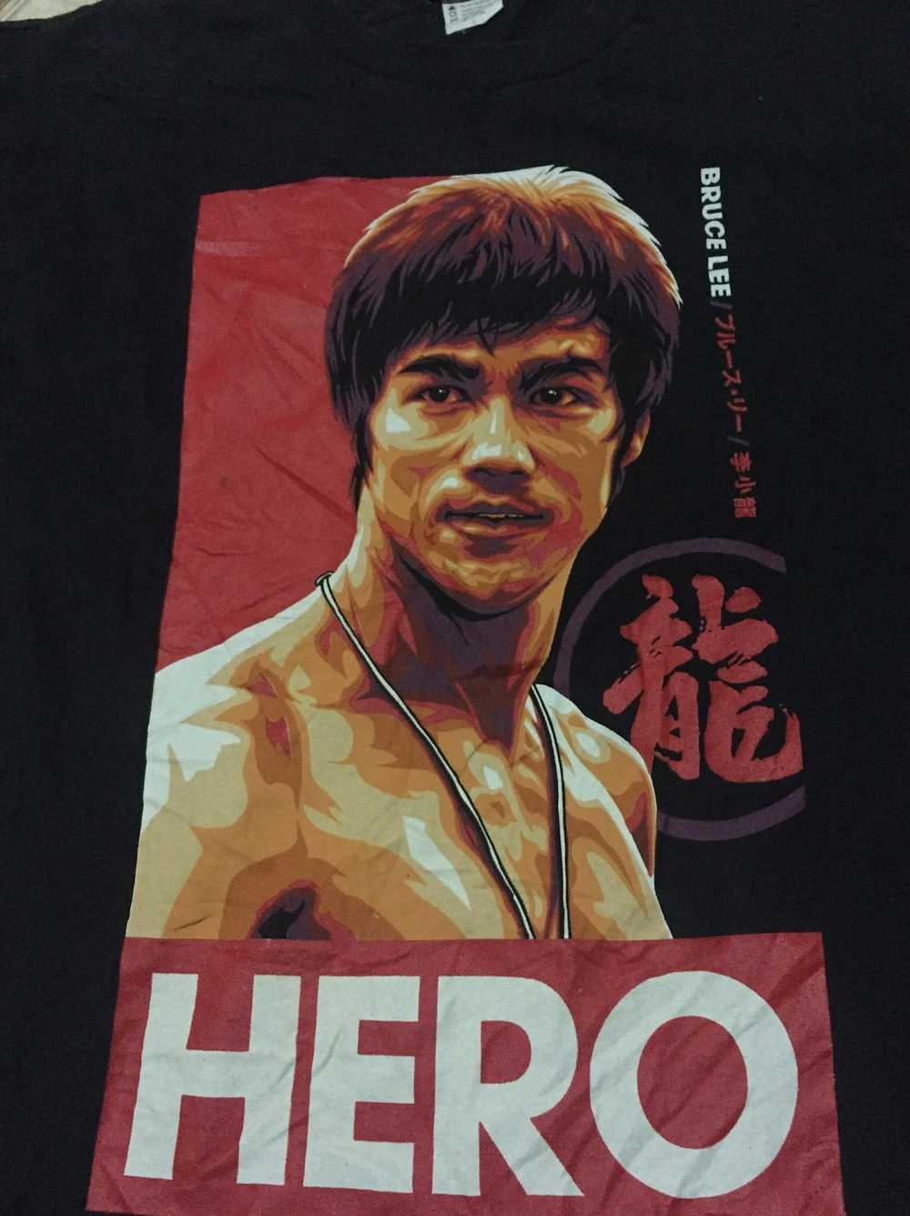 Bruce Lee × Vintage Vintage Bruce Lee Hero tshirt… - image 2