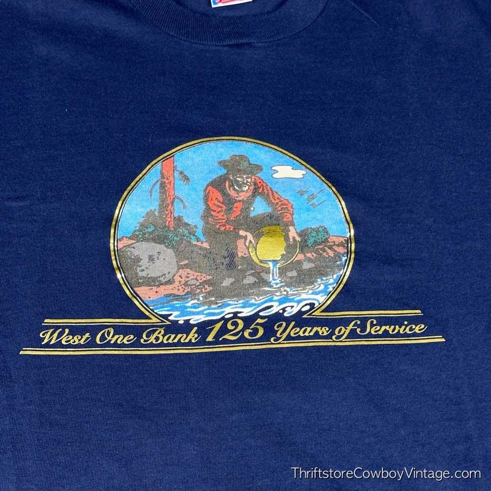 Vintage Miner Gold Panning Shirt Adult EXTRA LARG… - image 2