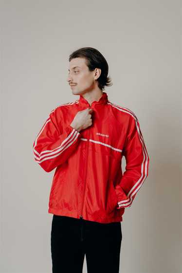 Red Adidas Track Jacket