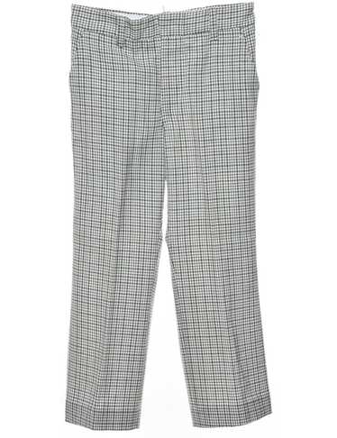 Checked Pattern Trousers - W32 L26