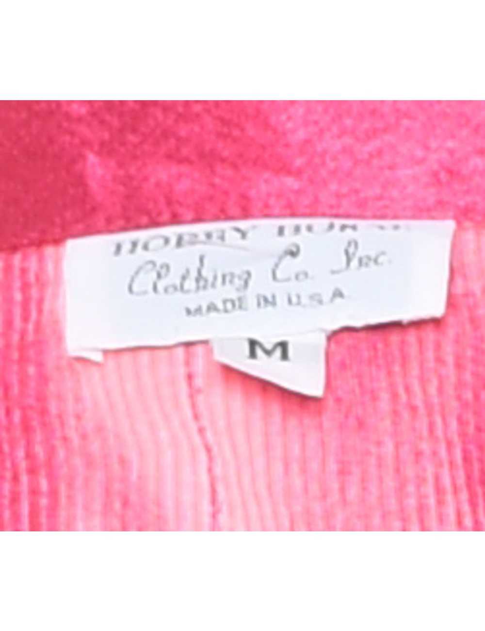 Pink Sparkly Y2K Diamanté Detail Evening Jacket -… - image 4