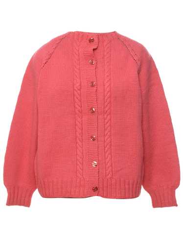 Cable Knit Cardigan - M - image 1
