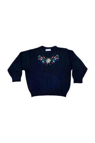 Knitted sweater - Clayeux 90's Austrian style swea