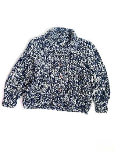 Kids Blue Multi Cardigan